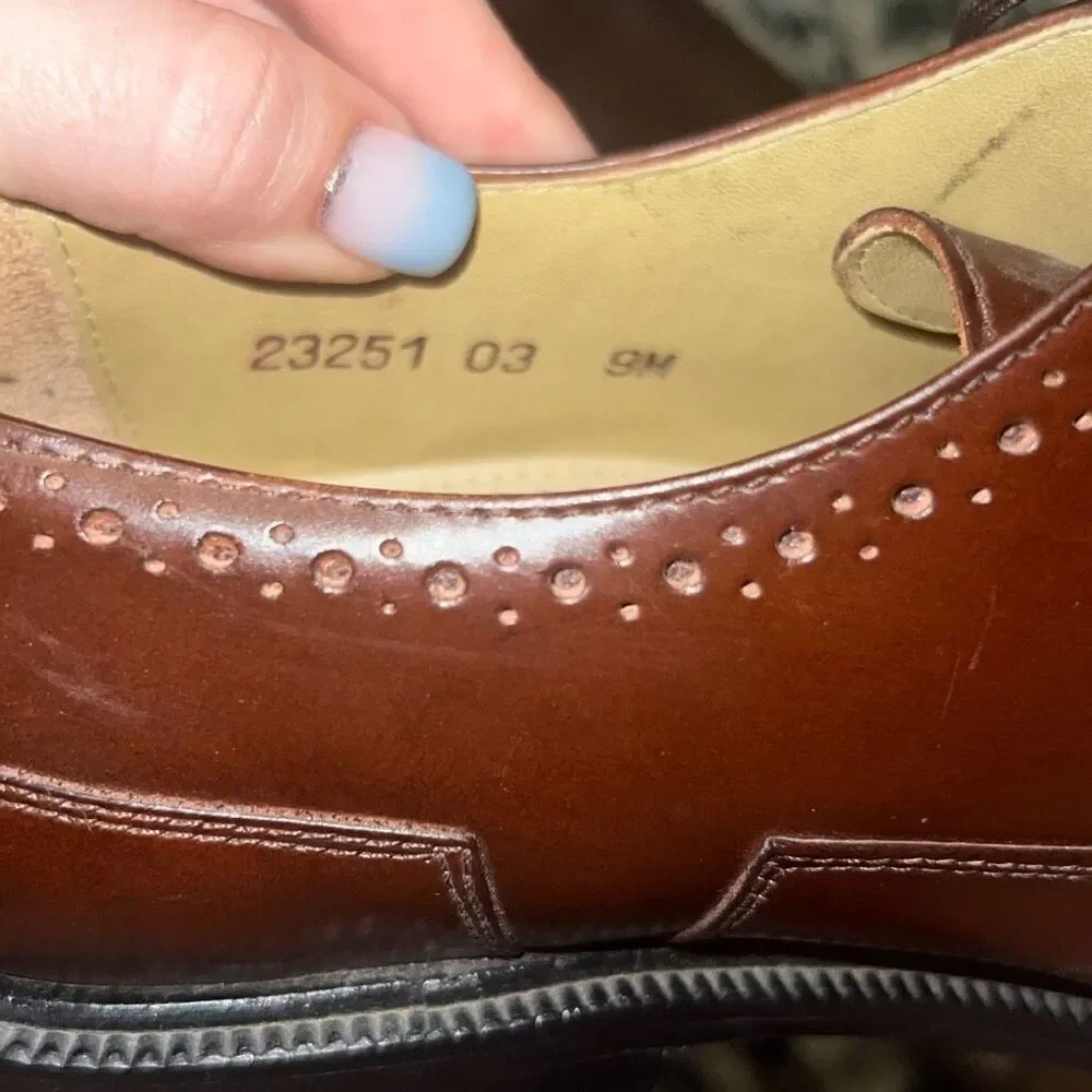 ✨Stacy Adam’s Brown Leather Comfort Plus Sz 9 Oxfords✨